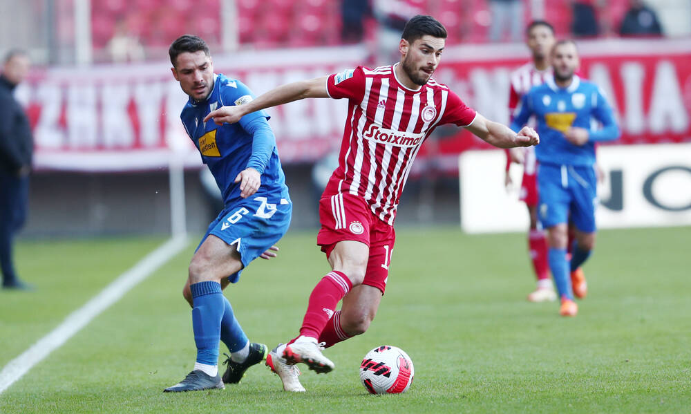 Ελληνικό πρωτάθλημα: Ο Ολυμπιακός επικράτησε με 2-0 της Λαμίας﻿ στο «Γ. Καραϊσκάκης»