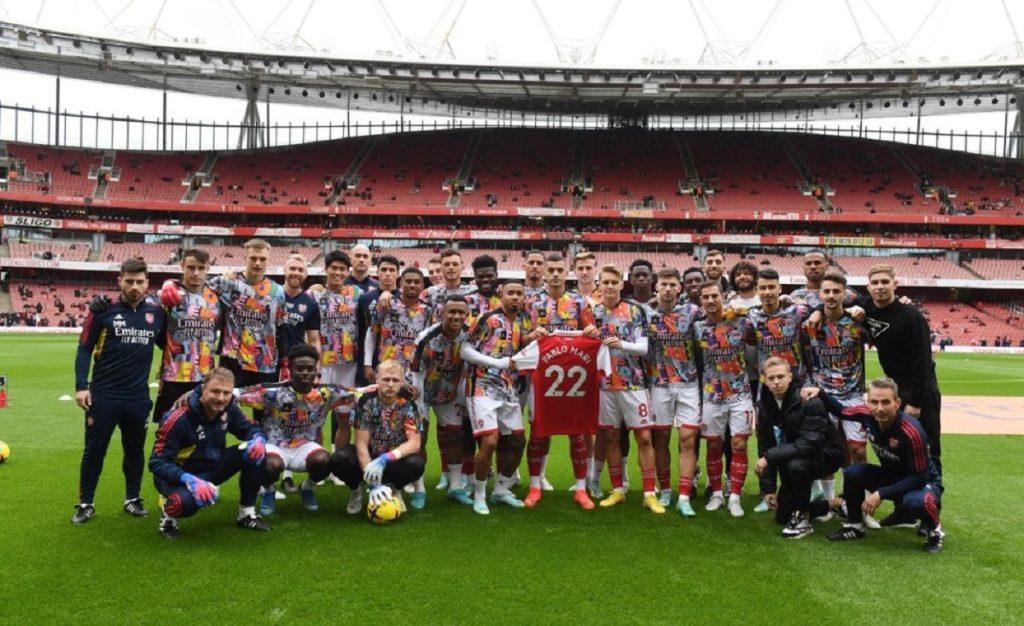 Η ξεχωριστή κίνηση των παικτών της Άρσεναλ για τον Πάμπλο Μάρι (φωτό)