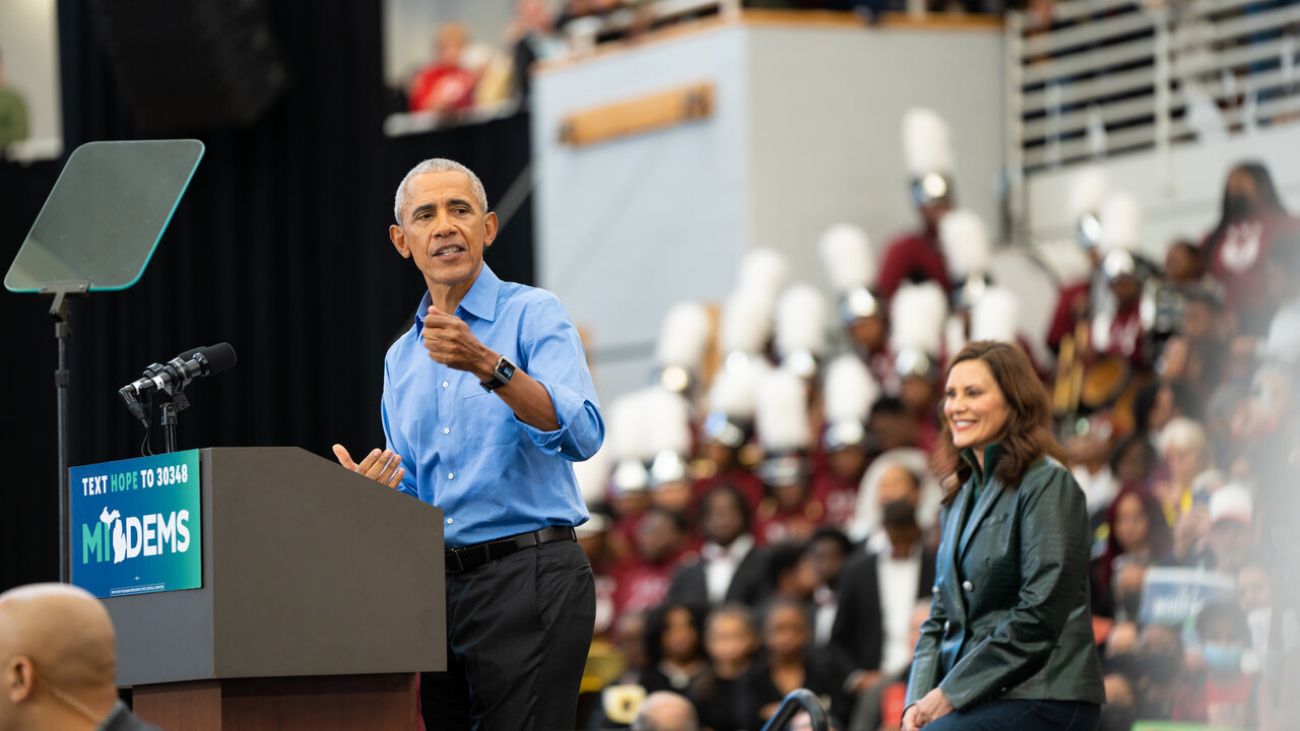 Ομιλία  Μπάρακ Ομπαμα για τις ενδιάμεσες εκλογές: Όλη η αίθουσα έβριζε εν χορώ  τον Τζο Μπάιντεν!