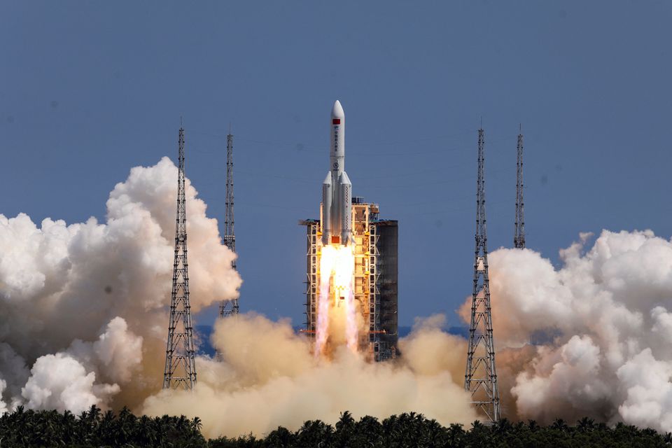 Τον τελευταίο θαλαμίσκο για τον διαστημικό της σταθμό εκτόξευσε η Κίνα