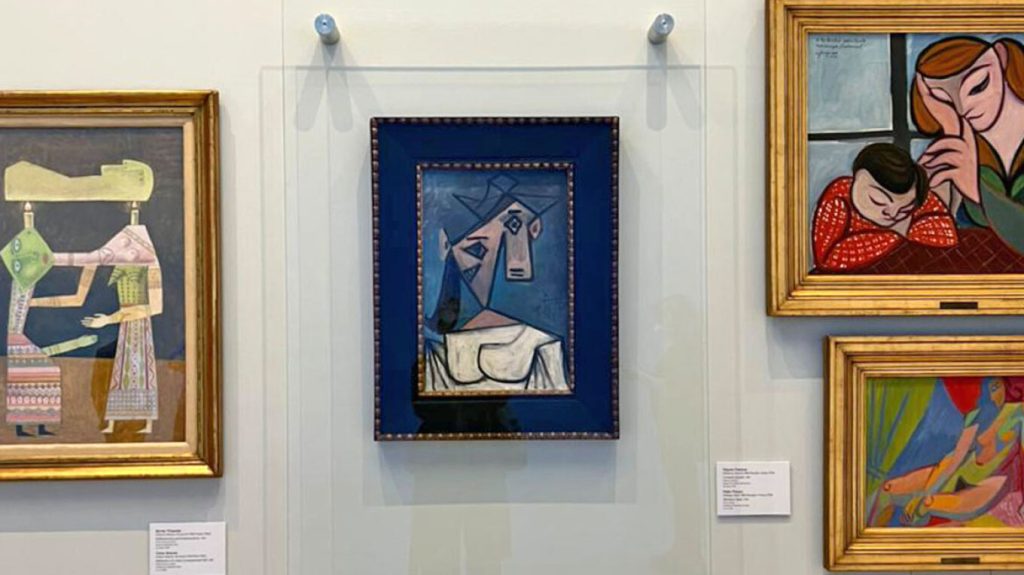 Επέστρεψε στην Εθνική Πινακοθήκη ο πίνακας «Γυναικείο κεφάλι» του Πάμπλο Πικάσo (φωτό)