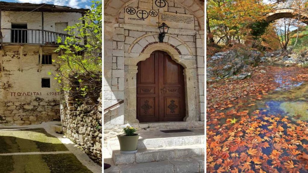 Ορεινή Αρκαδία: Το αμφιθεατρικά χτισμένο χωριό της με τα τρεχούμενα νερά και τα αιωνόβια πλατάνια