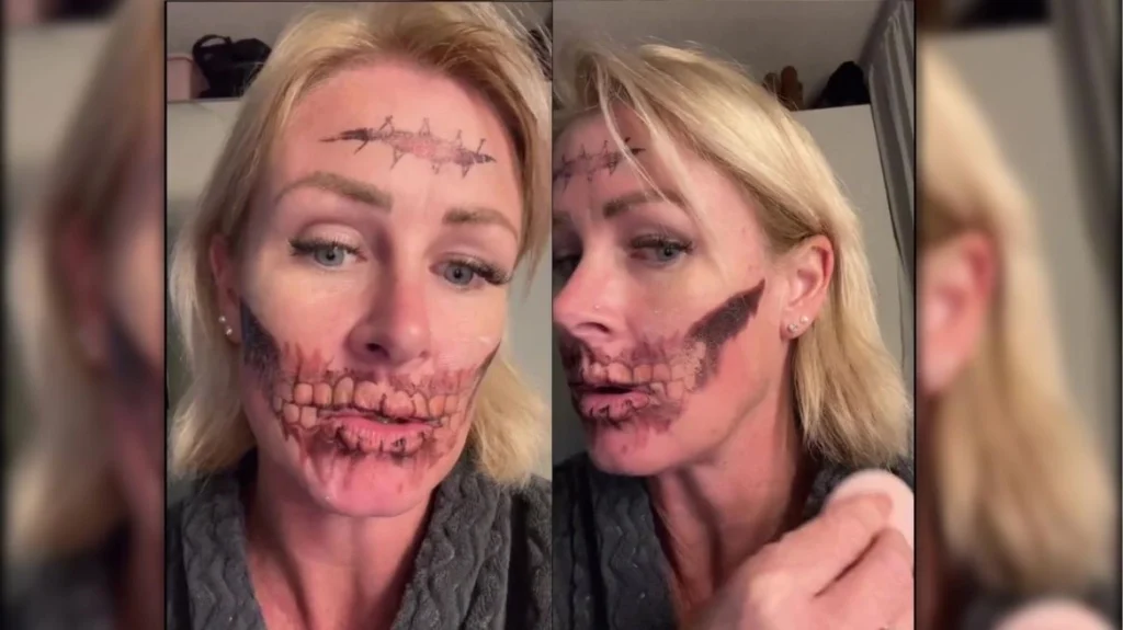 Το Halloween της «βγήκε ξινό»: Γυναίκα έκανε τατουάζ στο πρόσωπο και μετά δεν μπορούσε να το… αφαιρέσει