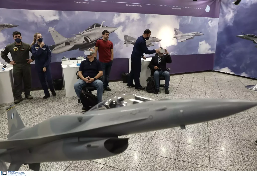 Έκθεση της Πολεμικής Αεροπορίας στο Μετρό του Συντάγματος: F-35, Rafale και εξομοιωτές F-16 ανοιχτά για το κοινό