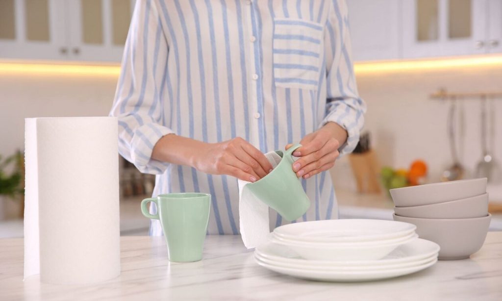 Τι δεν πρέπει να καθαρίζετε με χαρτί κουζίνας