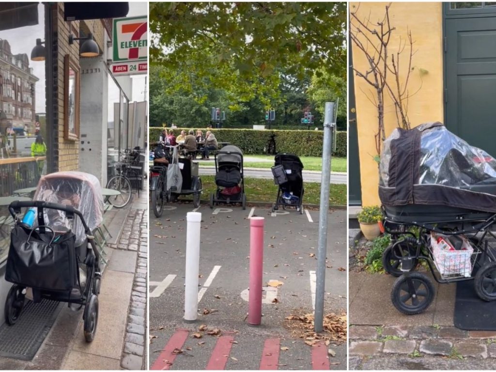 Δανία: Η χώρα όπου τα μωρά κοιμούνται… έξω μόνα τους – Το βίντεο του TikTok με τα καρότσια στους δρόμους