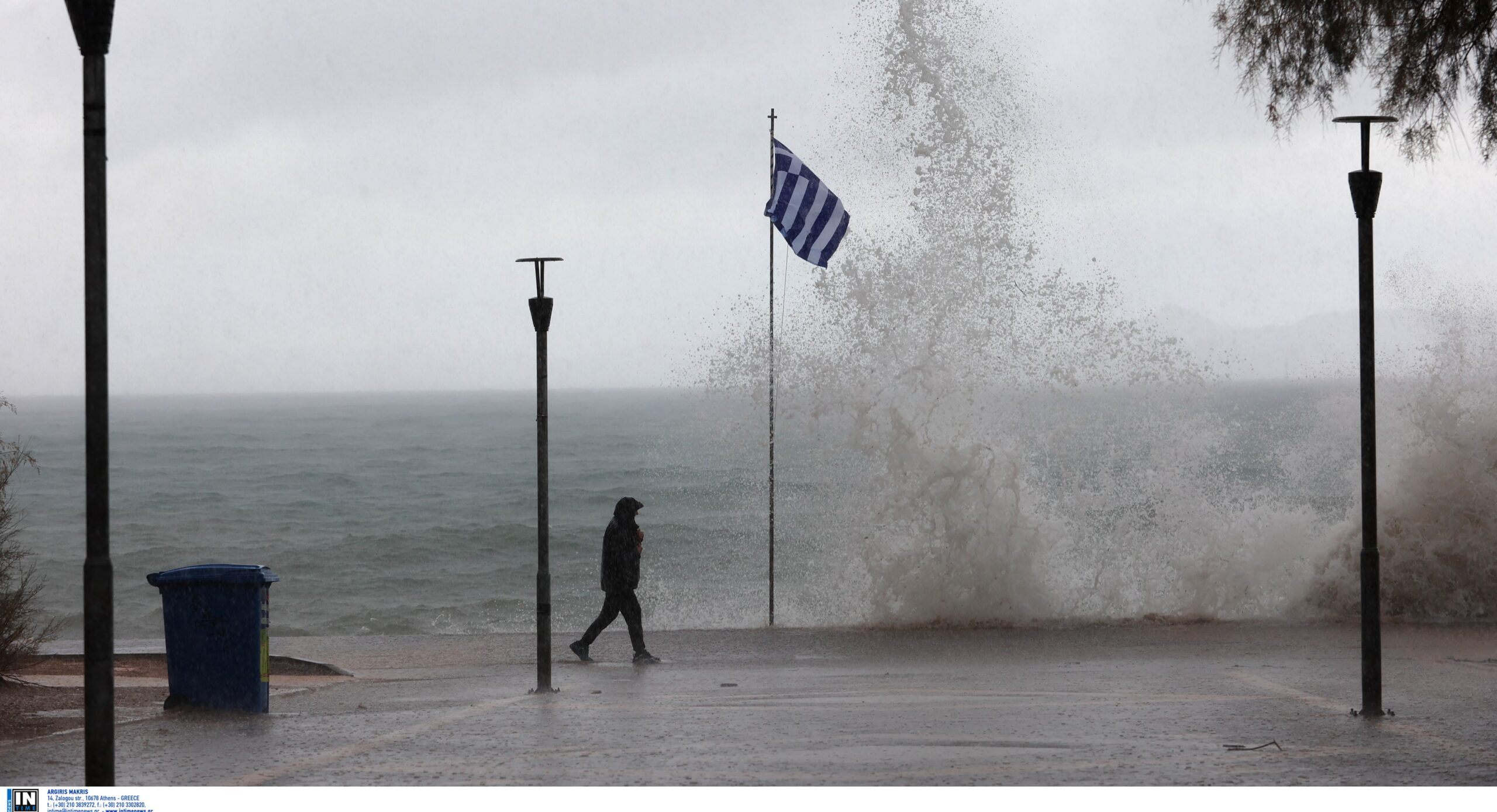 Χωρίς προβλήματα το πέρασμα της κακοκαιρίας Eva από την Κεντρική Μακεδονία