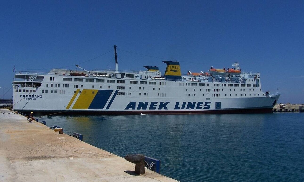 Το πλοίο «Πρέβελης» έχασε την αριστερή του άγκυρα στη Ρόδο