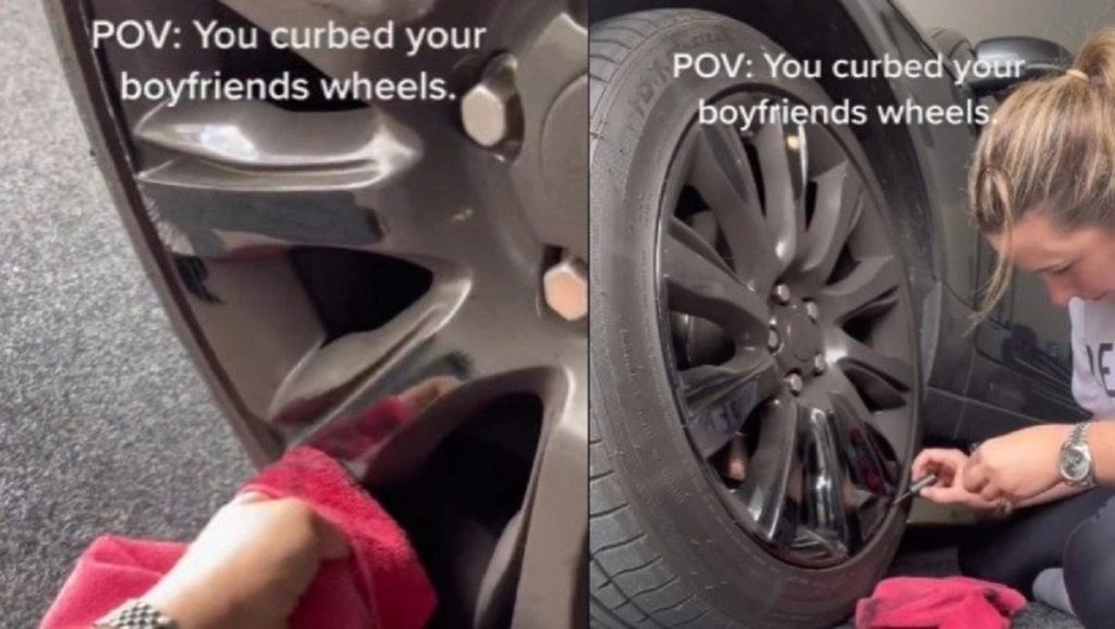 Συνέβη κι αυτό: Τράκαρε το αμάξι του άντρα της και κάλυψε τη ζημιά με βερνίκι νυχιών για να μην τη χωρίσει