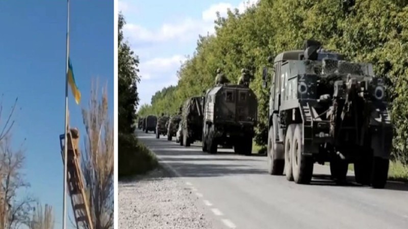 Υψώθηκε η σημαία της Ουκρανίας στη Χερσώνα – Αποσύρθηκαν τα ρωσικά στρατεύματα