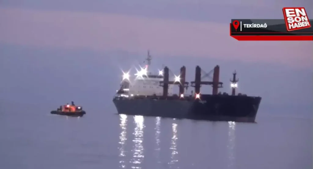 Τουρκία: Φορτηγό πλοίο που αναχώρησε από την Ελλάδα προσάραξε στη Ραιδεστό