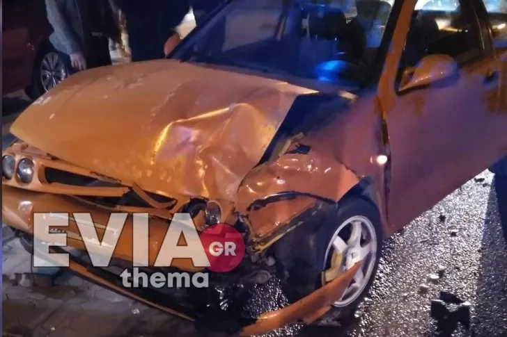 Εύβοια: Τροχαίο ατύχημα στην Νέα Αρτάκη – Σύγκρουση οχημάτων με έναν τραυματία