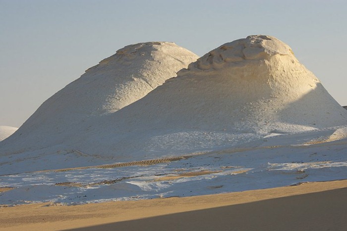 «Μαγικό» τοπίο: Η άσπρη έρημος της Αιγύπτου (φωτο)