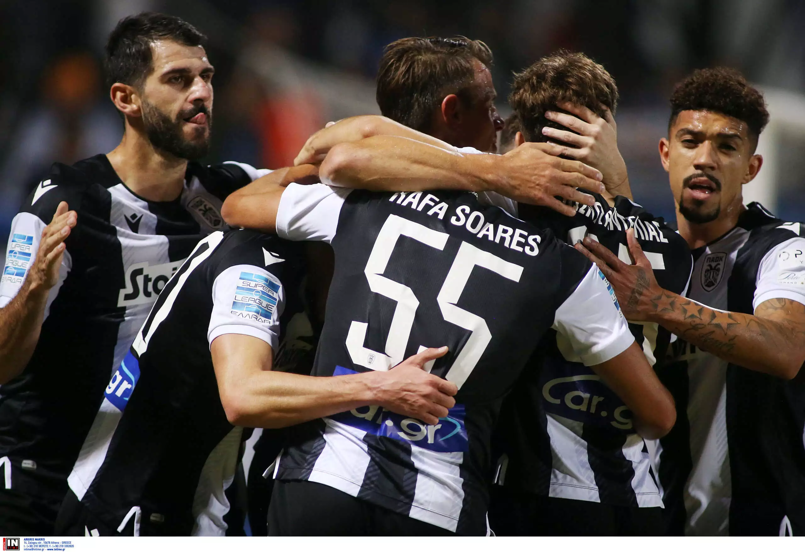 Τρίτη συνεχόμενη νίκη για τον ΠΑΟΚ – Με τον Ολυμπιακό στην ίδια θέση της βαθμολογίας