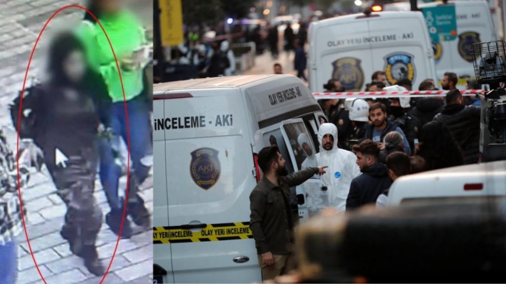 Έκρηξη στην Κωνσταντινούπολη: Νέο βίντεο με την ύποπτη γυναίκα να τρέχει μέσα στο πλήθος