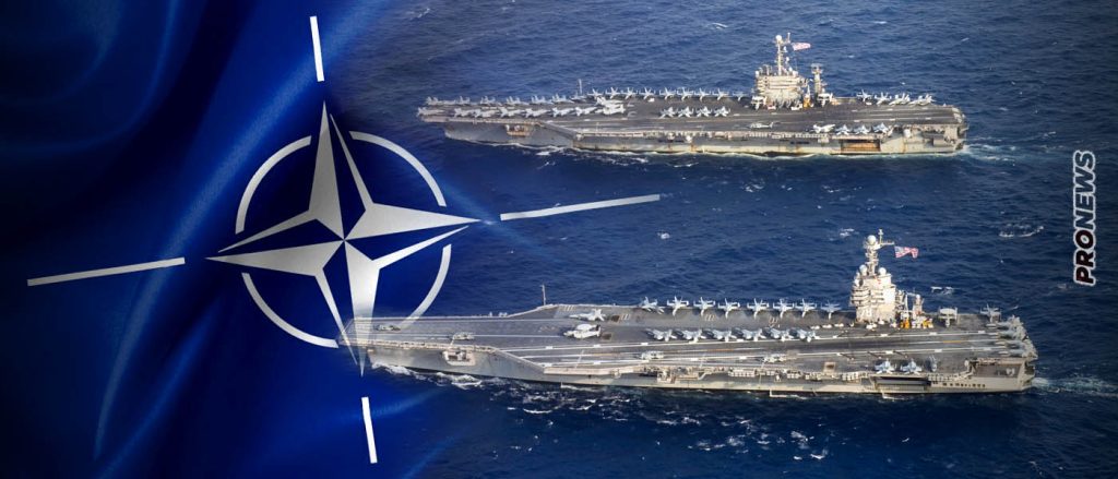Κολοσσιαία ναυτική δύναμη του ΝΑΤΟ αναπτύσσεται στην Μεσόγειο: 5 αεροπλανοφόρα με 300 αεροσκάφη – Ποια είναι η ρωσική απάντηση