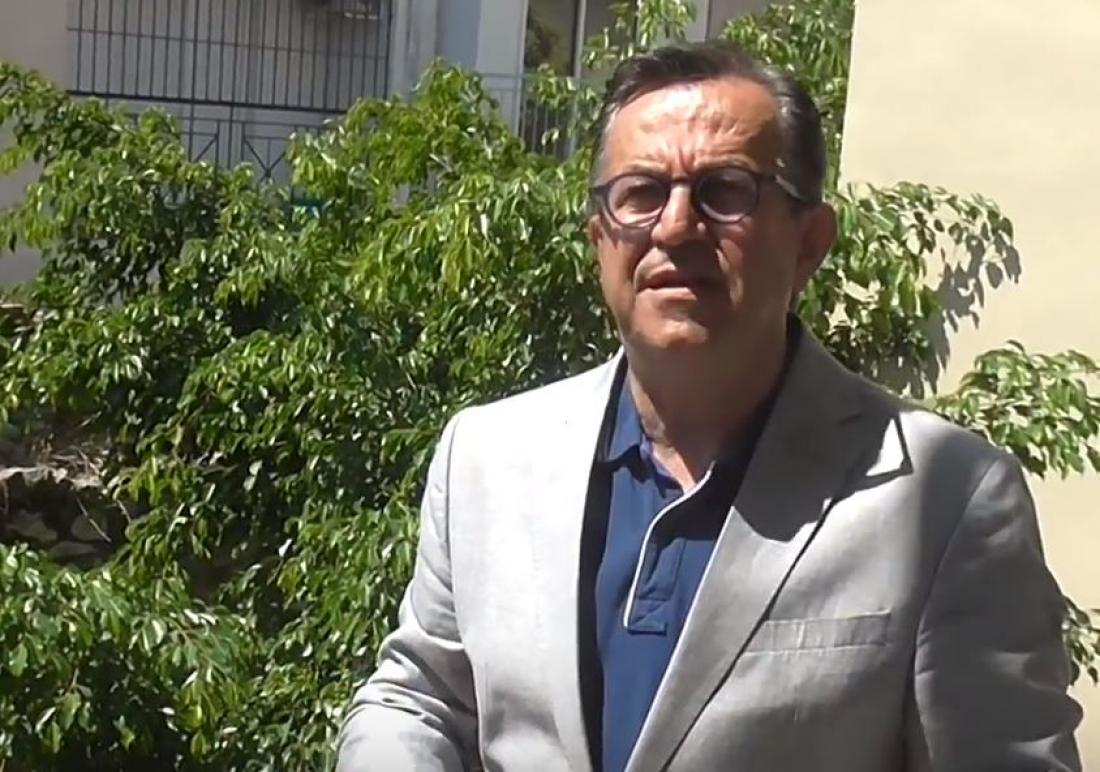 Δεικτικά σχολιάζει ο Πρόεδρος του Χριστιανοδημοκρατικού Κόμματος Ν.Νικολόπουλος την πρόσκληση σε ομιλία του Κ.Μητσοτάκη