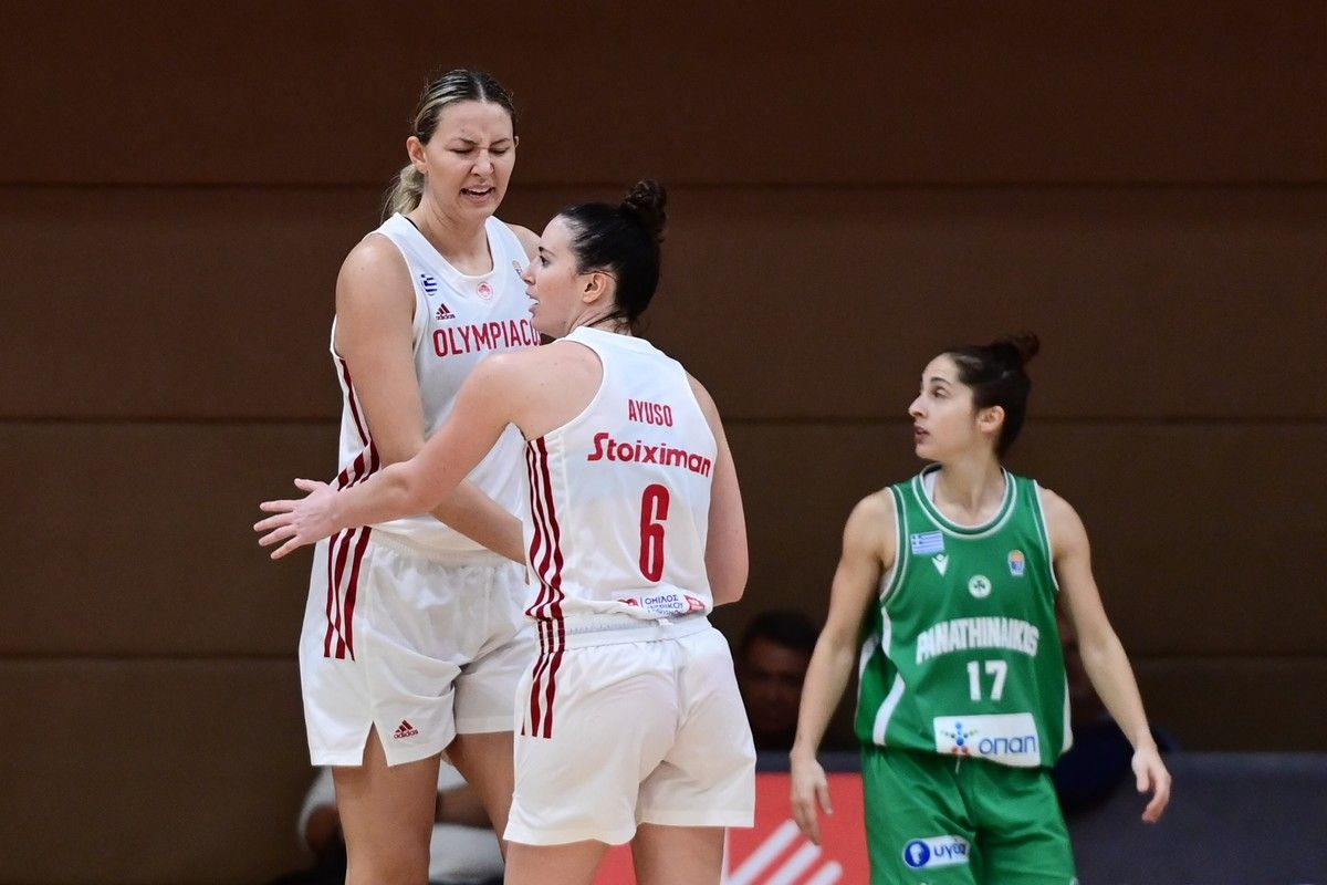 Μπάσκετ Γυναικών: Ο Ολυμπιακός επικράτησε του Παναθηναϊκού και έκανε… βήμα τίτλου