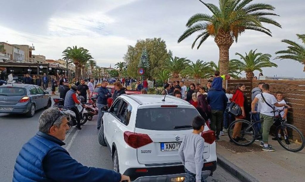 Ρέθυμνο: Μεγάλη επιχείρηση για έναν γύπα – Τον τύλιξαν με σεντόνι (φωτό)