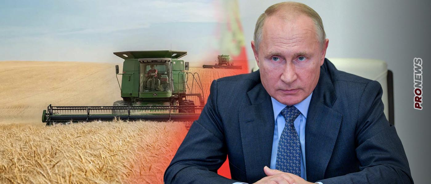 Προειδοποίηση από Πούτιν: Ο τυχοδιωκτισμός της Δύσης μπορεί να οδηγήσει σε κατάρρευση της  αλυσίδας τροφίμων