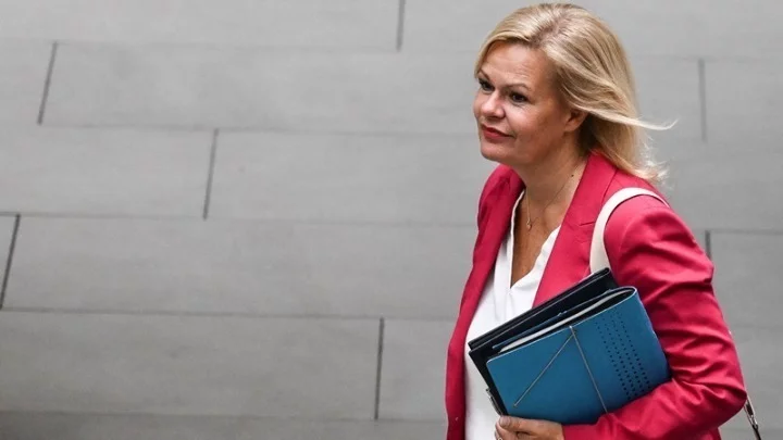 Στην Τουρκία για διήμερη επίσκεψη η Γερμανίδα υπουργός Εσωτερικών