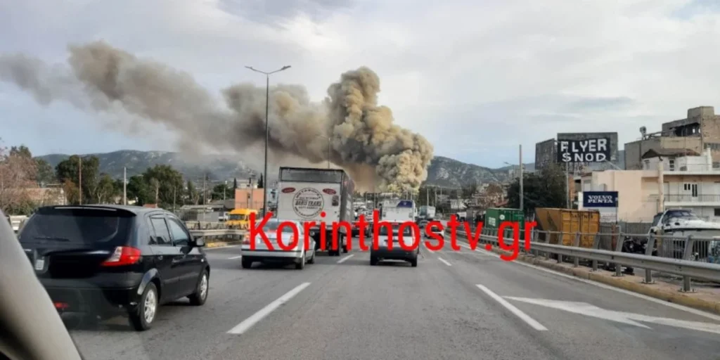 Ασπρόπυργος: Υπό μερικό έλεγχο η φωτιά στο εργοστάσιο διαχείρισης αποβλήτων (upd)