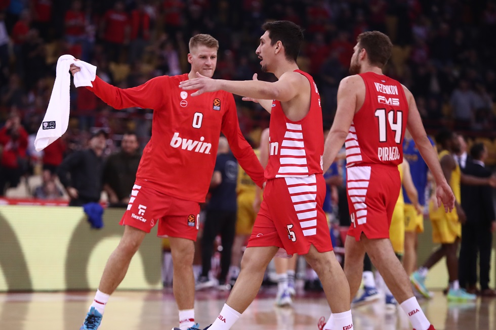 Euroleague: Σταθερά στη 2η θέση ο Ολυμπιακός (φωτό)