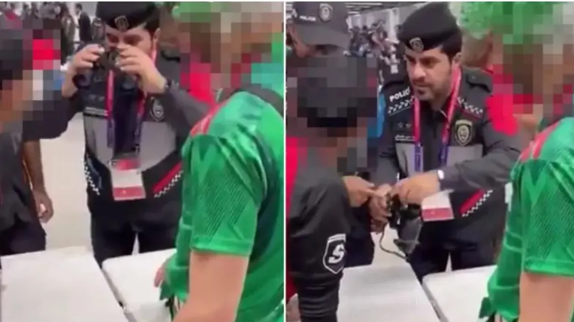 Μουντιάλ 2022: Ευφάνταστος οπαδός του Μεξικό έκρυψε αλκοόλ σε κιάλια (βίντεο)