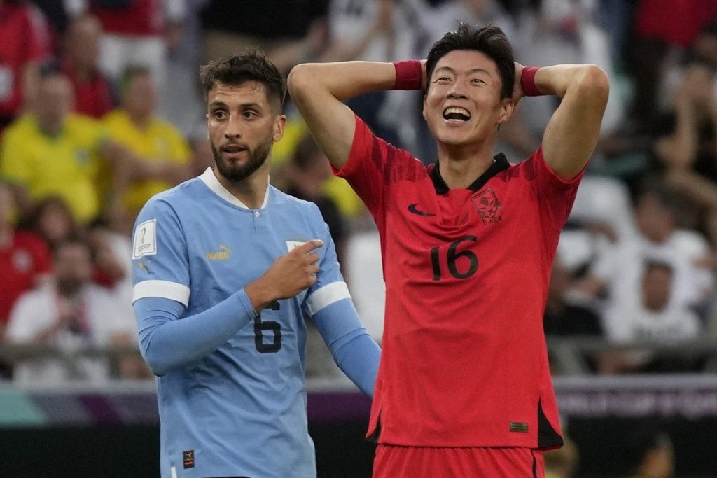 Μουντιάλ: «Λευκή» ισοπαλία ανάμεσα σε Νότια Κορέα και Ουρουγουάη (0-0)