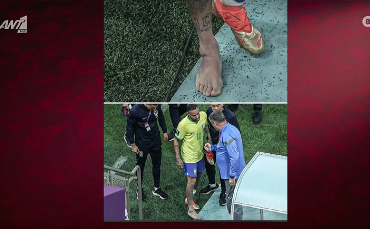 Μουντιάλ: Αγωνία στη Βραζιλία με τον Νεϊμάρ που υπέστη διάστρεμμα – Αμφίβολη η συμμετοχή του με Ελβετία