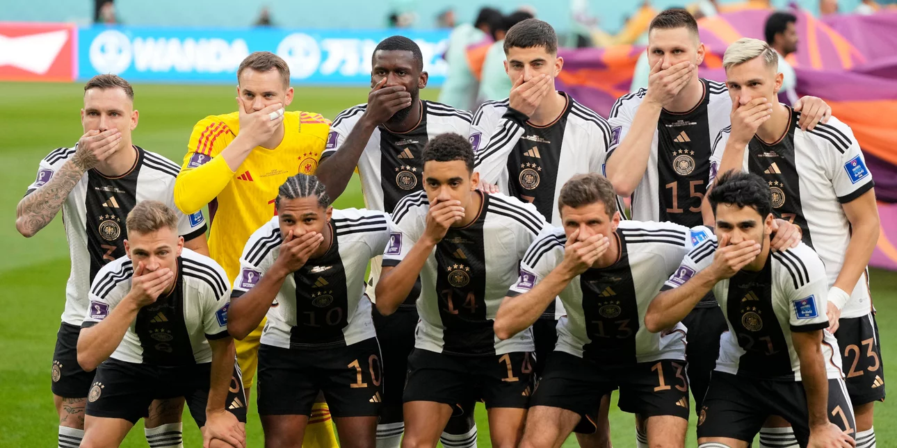 Οι Γερμανοί γκρινιάζουν και… «κάνουν μουτράκια» γιατί δεν τους επιτρέπει η FIFA να προπαγανδίσουν την ομοφυλοφιλία στο Κατάρ!