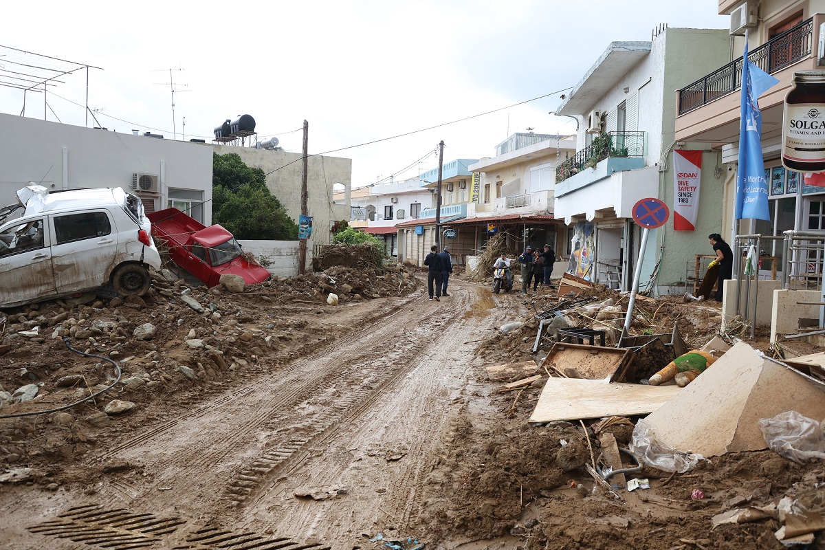 Κρήτη: Άνοιξε ξανά η πλατφόρμα για τις επιχειρήσεις που επλήγησαν από τις πλημμύρες