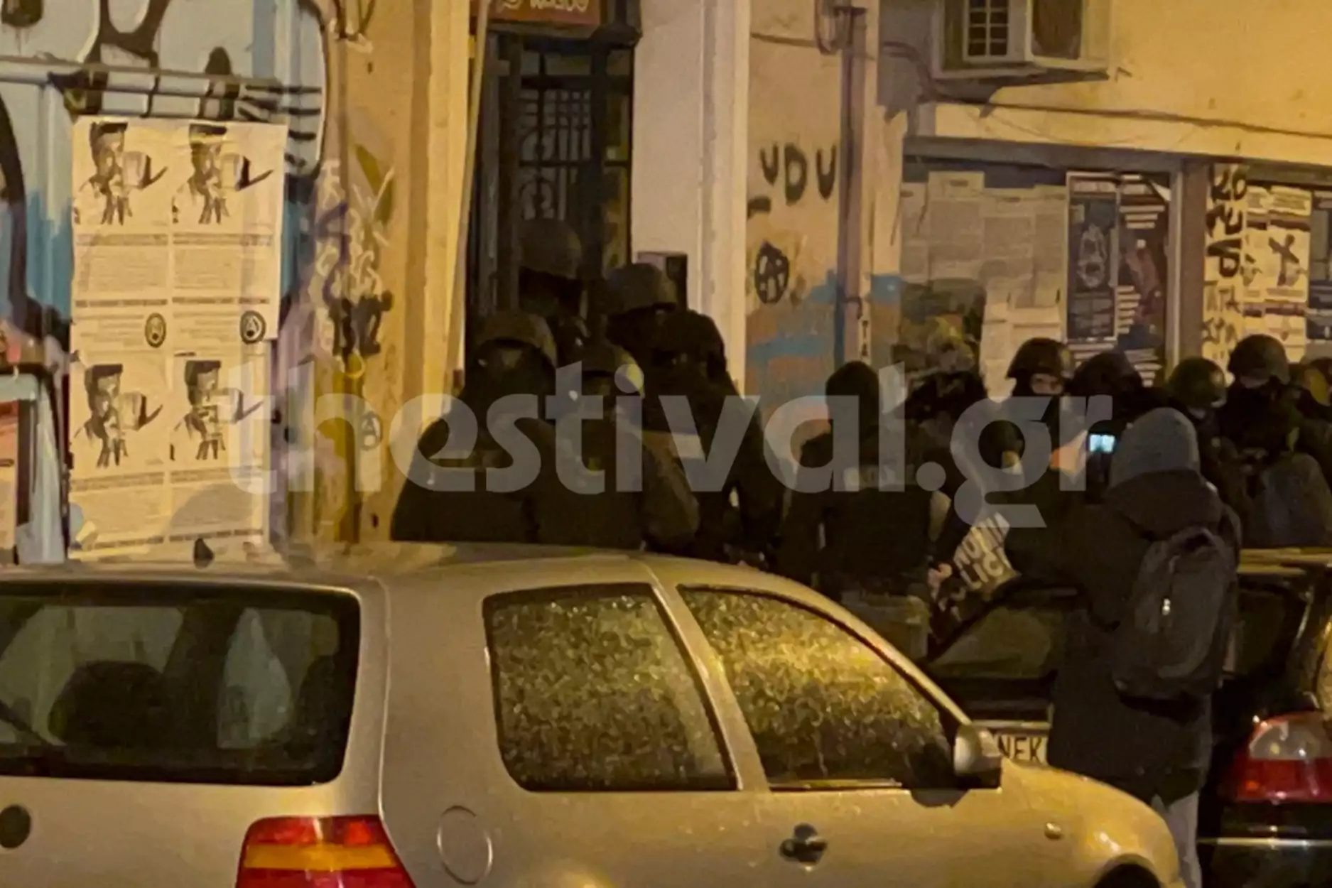 Θεσσαλονίκη: Τέσσερις συλλήψεις μετά την εκκένωση κατάληψης αντιεξουσιαστών