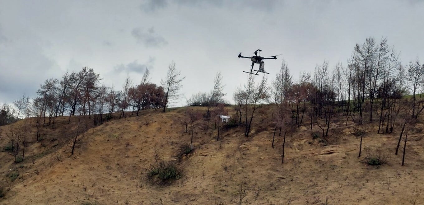 Γεράνεια Όρη: Αναδασώνονται από drone για πρώτη φορά στην Ελλάδα