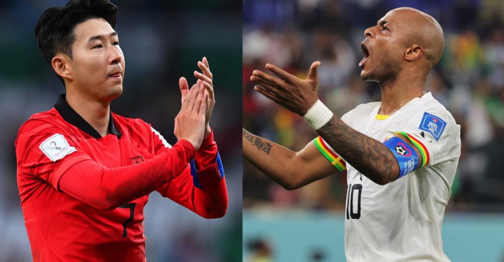 Μουντιάλ: Νέο προβάδισμα για τη Γκάνα απέναντι στη Νότια Κορέα (2-3) (upd)