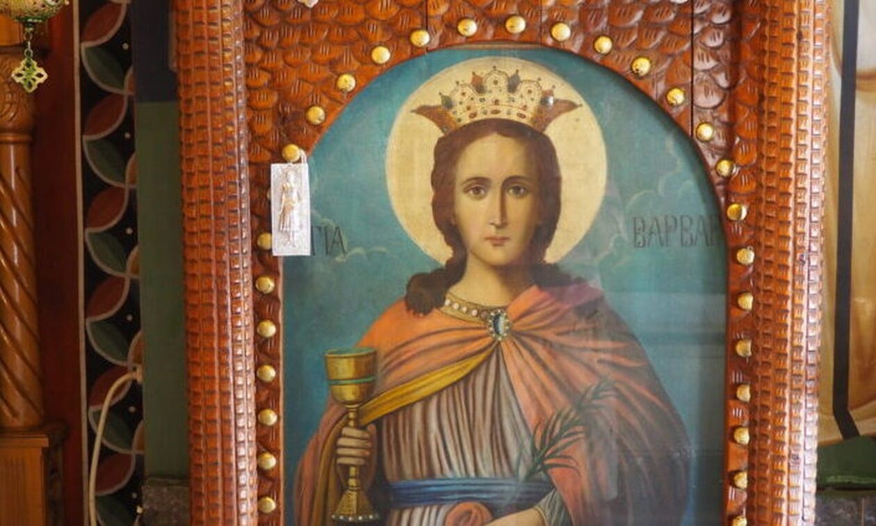 Λείψανο της Αγίας Βαρβάρας θα βρίσκεται το Σαββατοκύριακο στην Ραφήνα
