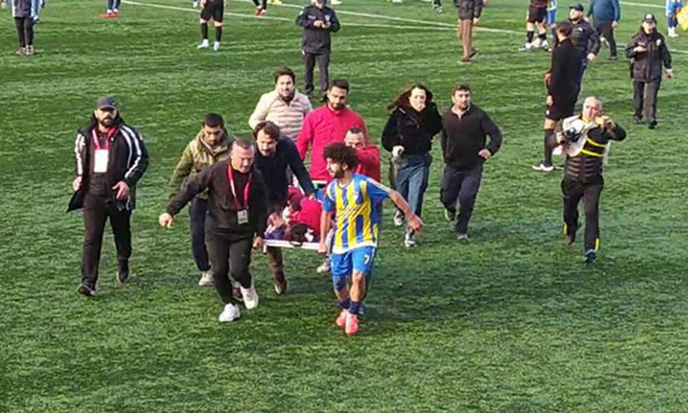 Δραματικές στιγμές στην Τουρκία: Τερματοφύλακας έπεσε σε κώμα μετά από δυνατό χτύπημα στο κεφάλι (βίντεο)