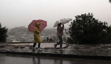 Κακοκαιρία Ariel: Με ισχυρές βροχές και καταιγίδες η σημερινή μέρα – Αναλυτικά η πρόγνωση της ΕΜΥ