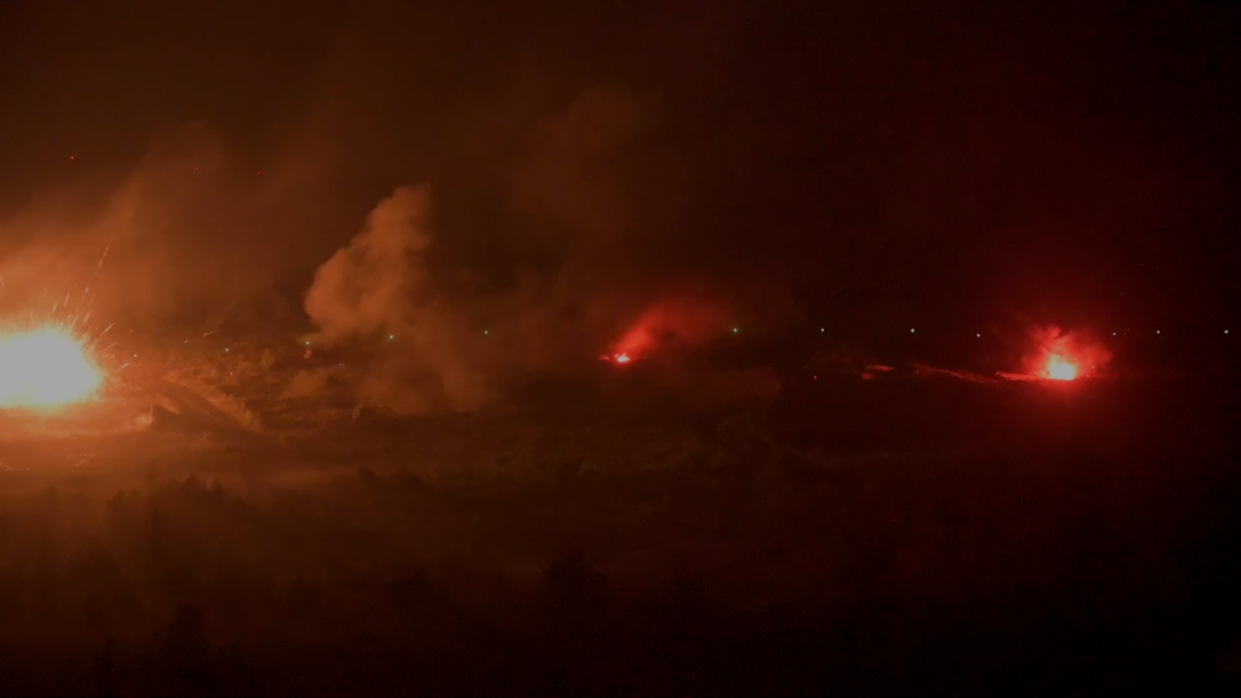 «Νυχτερινή Αστραπή»: Εντυπωσιακή επιχείρηση της Αεροπορίας Στρατού (βίντεο)