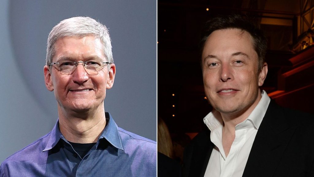 Λύθηκε η παρεξήγηση μεταξύ Έλον Μασκ και Τιμ Κουκ – Τέλος η κόντρα με την Apple
