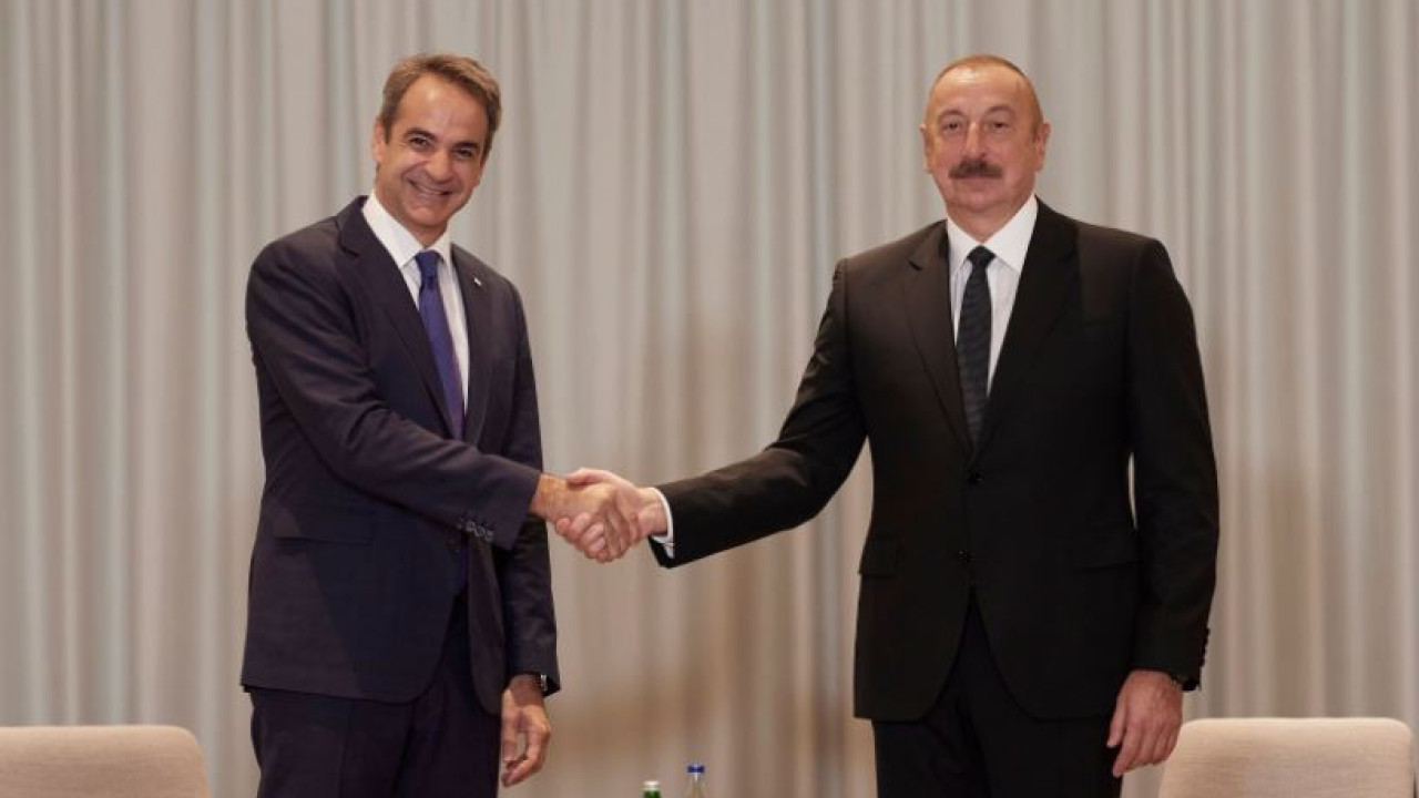 Ο Μητσοτάκης υπόσχεται αύξηση εισαγωγών μέσω ΤΑΡ και ο Αλίεφ υπόσχεται στον Ερντογάν τον αζέρικο στρατό για τα σχέδιά του