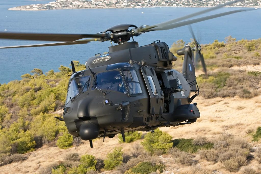 Υπογράφηκε η σύμβαση για την προμήθεια ανταλλακτικών για τα ελικόπτερα ΝΗ-90