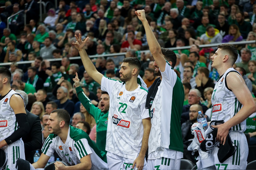 Βαθμολογία Euroleague: Ο Παναθηναϊκός πλησίασε την οκτάδα