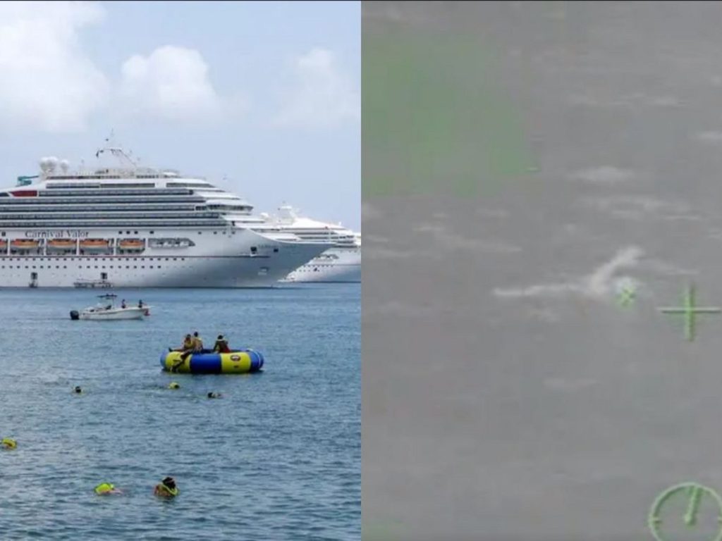 Μεξικό: Επιβάτης έπεσε από κρουαζιερόπλοιο σε θάλασσα γεμάτη καρχαρίες (βίντεο)