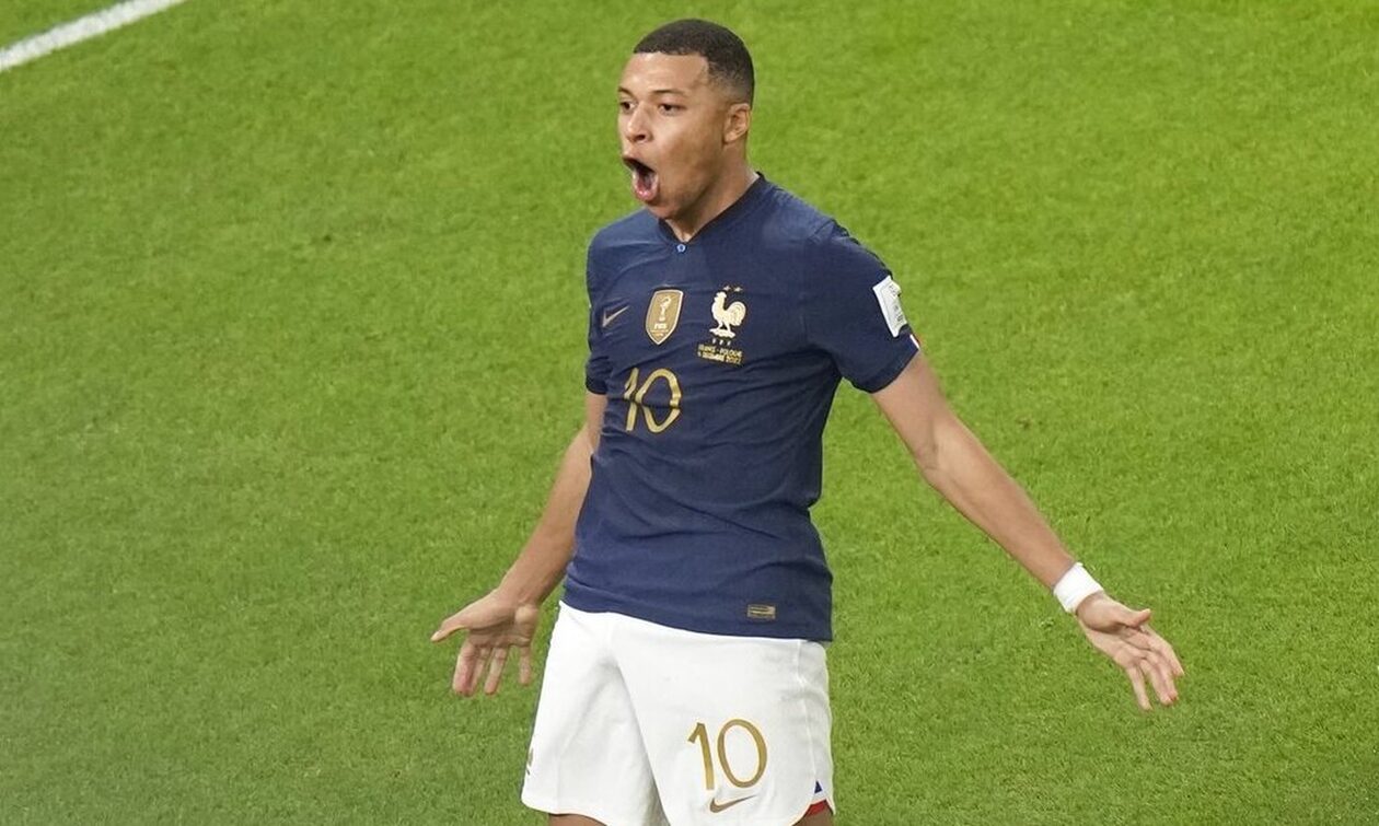 Μουντιάλ: Ο Κ.Εμπαπέ στα 23 του ήδη ξεπέρασε τον Κ.Ρονάλντο και ισοφάρισε τον Λ.Μέσι σε γκολ (φωτό)