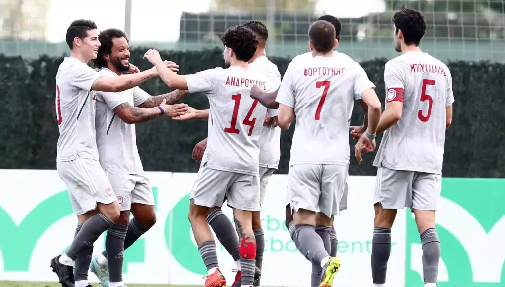 Με ισοπαλία 3-3 απέναντι στην Σταντάρ Λιέγης ολοκλήρωσε ο Ολυμπιακός τη μίνι προετοιμασία του