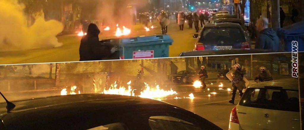 Επιθέσεις με εμπρηστικές βόμβες από Ρομά και αναρχικούς κατά πολιτών και αστυνομικών σε Αθήνα και Θεσσαλονίκη (upd 3)