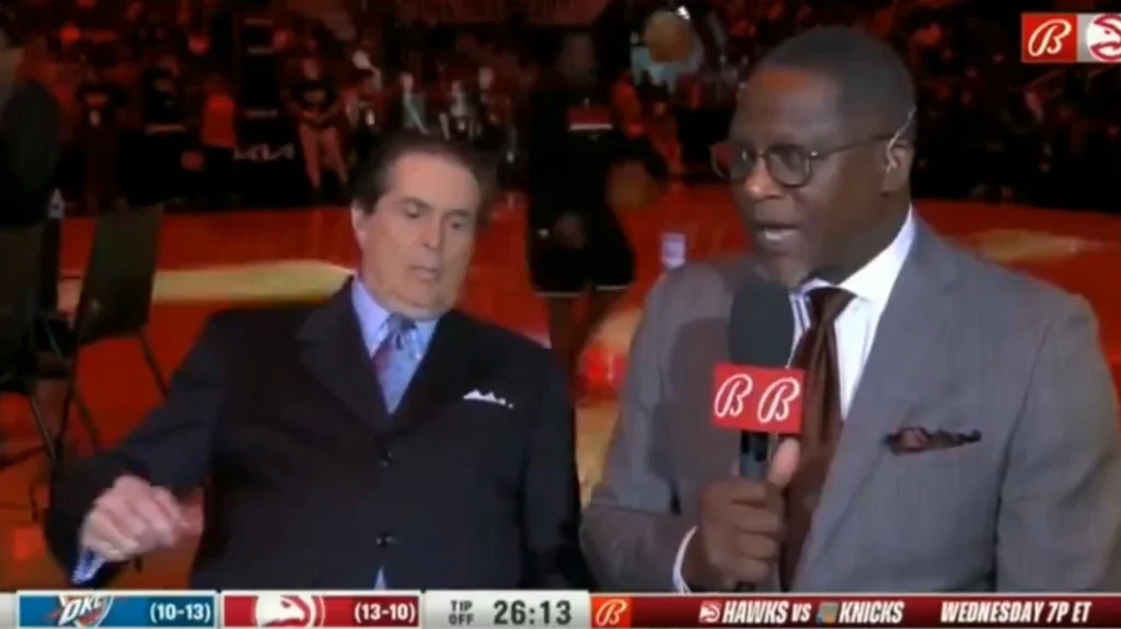 ΝΒΑ: Η στιγμή που παρουσιαστής παθαίνει κρίση on air δίπλα στον Ντομινίκ Ουίλκινς (βίντεο)