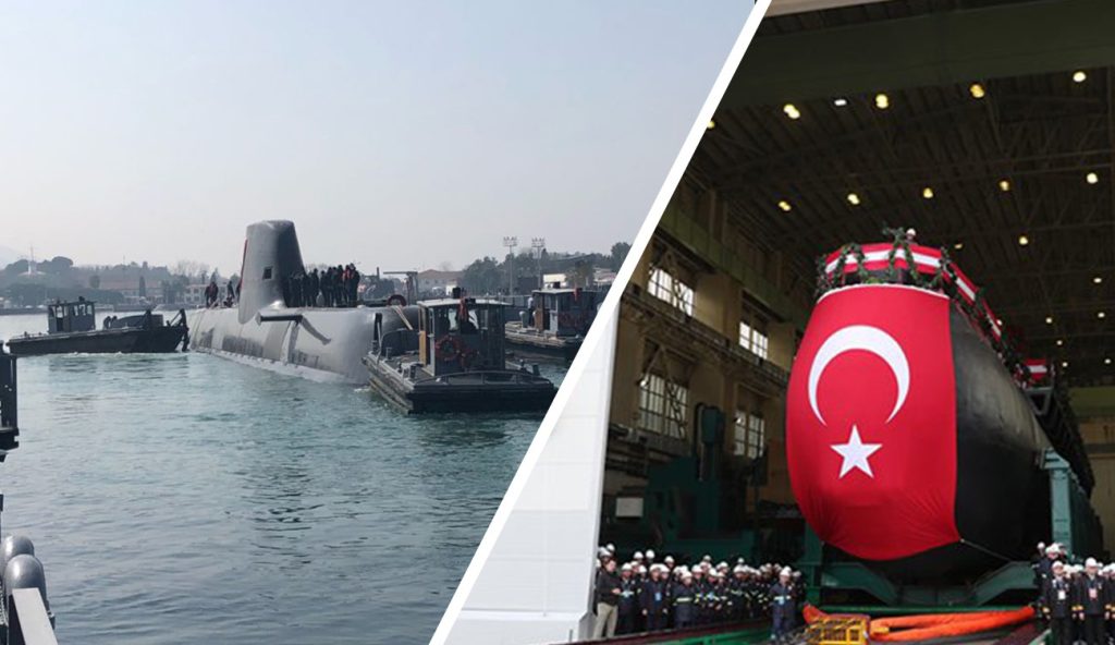 Ξεκίνησε τις δοκιμές στη θάλασσα το πρώτο τουρκικό υποβρύχιο Type 214TN