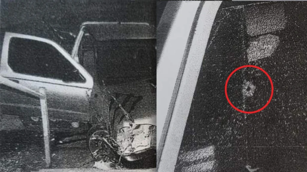 Θεσσαλονίκη: «Δεν σημάδεψα τον οδηγό» – Φωτογραφίες από τον πυροβολισμό στο αυτοκίνητο που οδηγούσε ο 16χρονος Ρομά